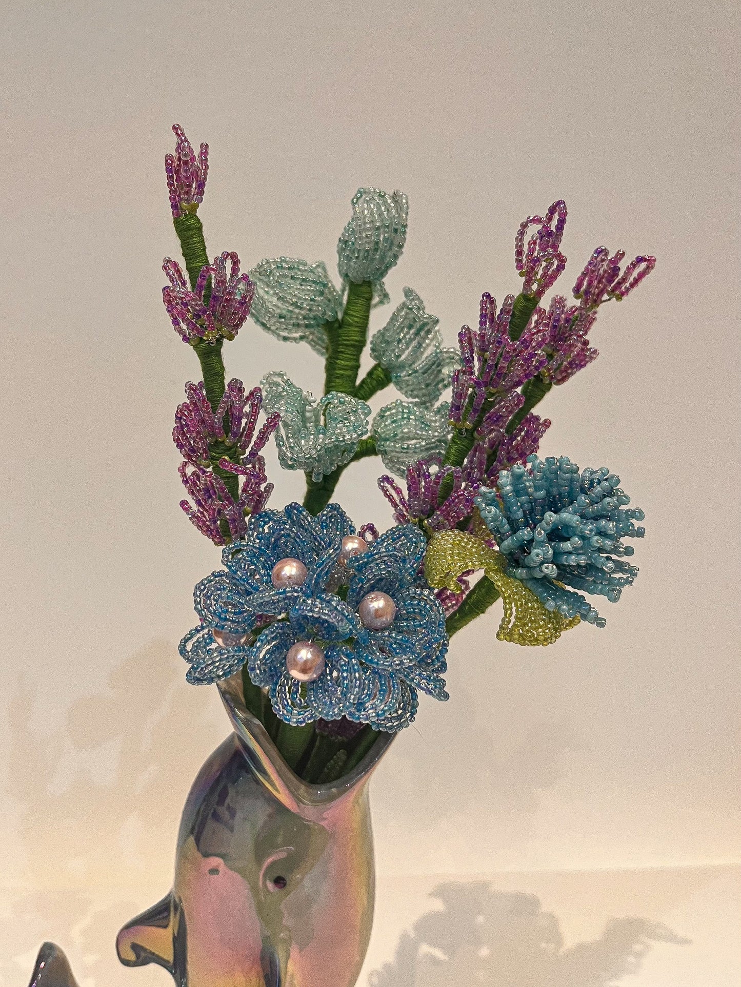 Pasztell csokor levendulával