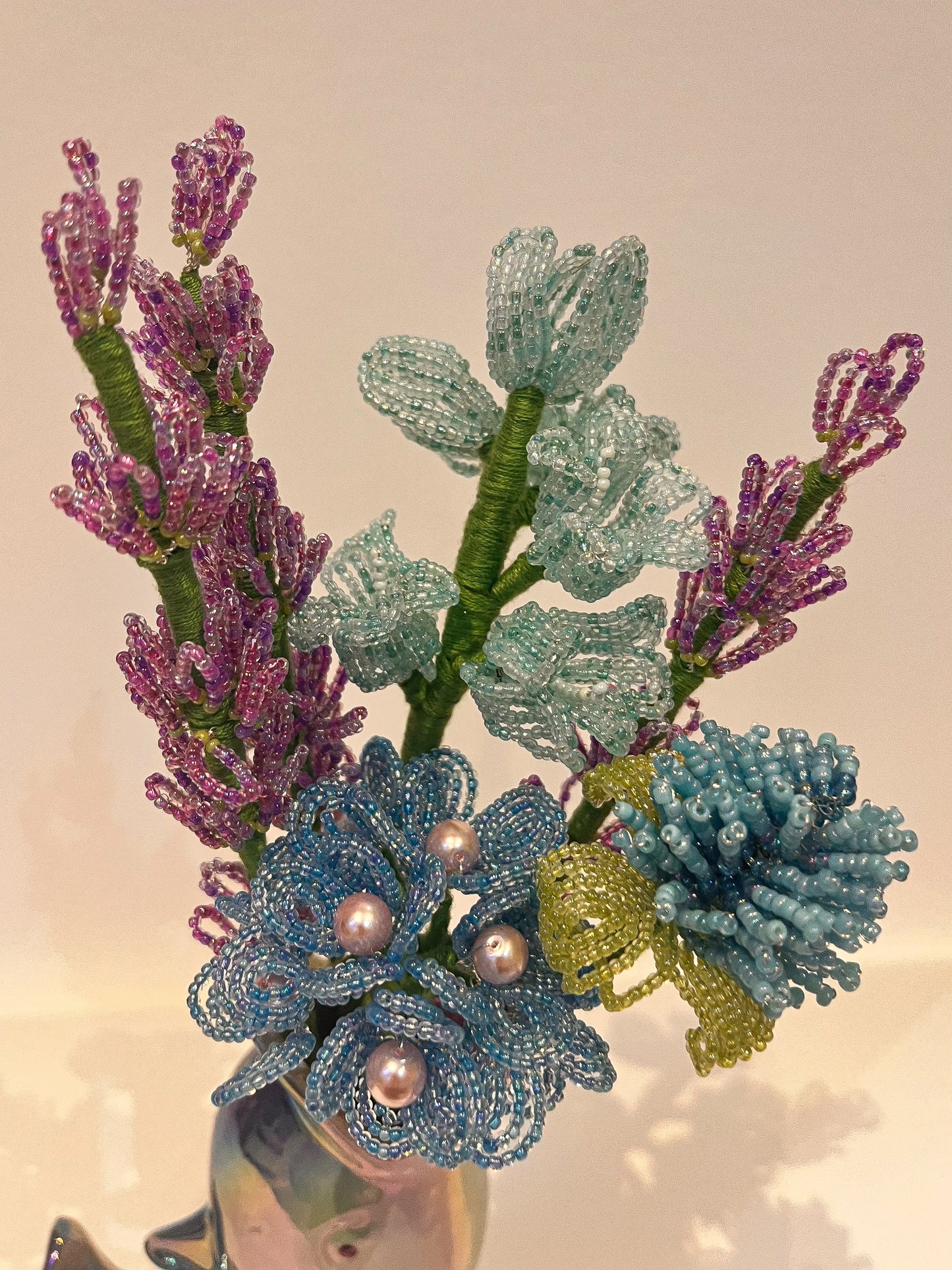 Pasztell csokor levendulával