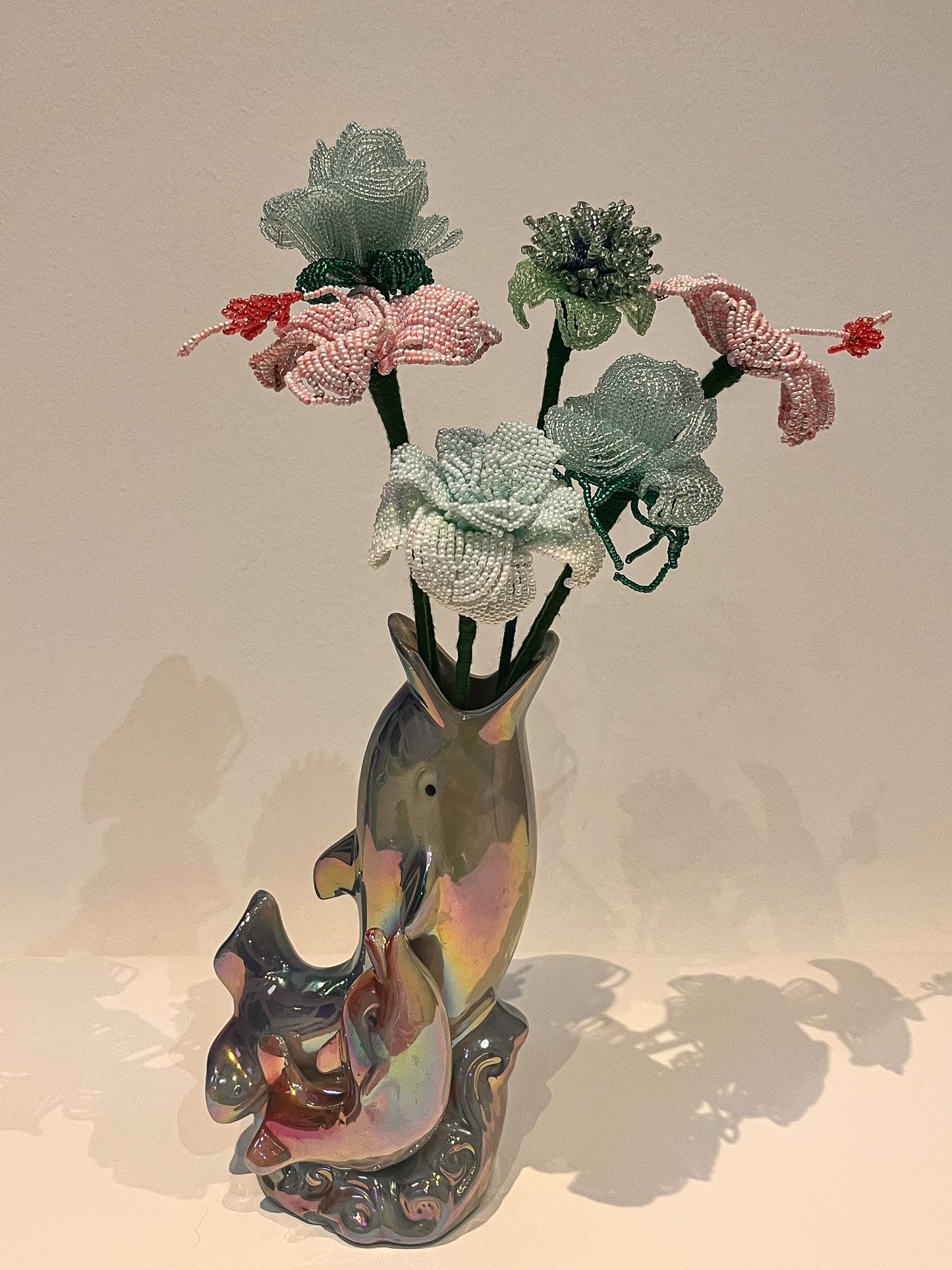 Pasztell csokor hibiszkusszal