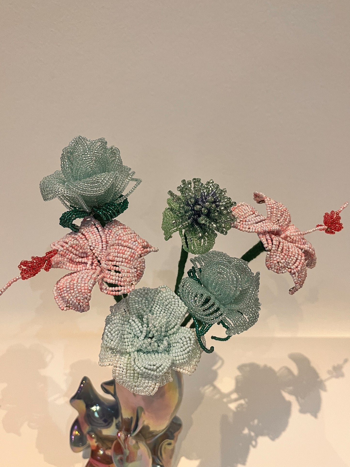 Pasztell csokor hibiszkusszal