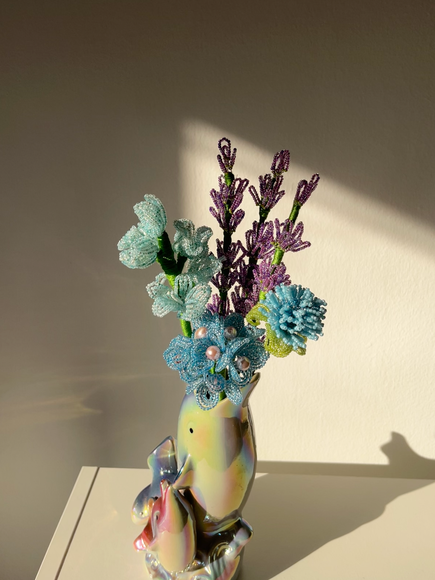 Pasztell csokor levendulával