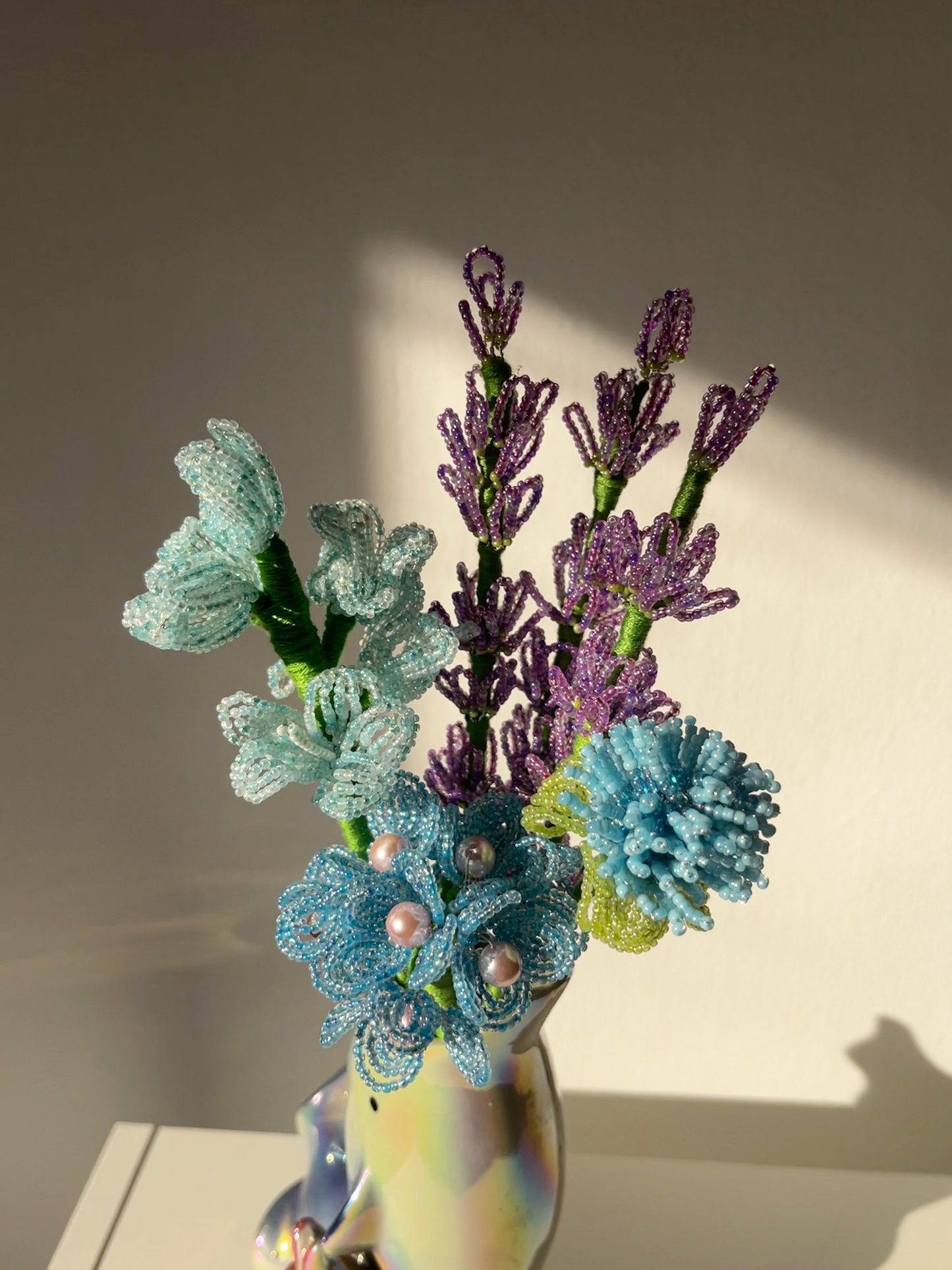 Pasztell csokor levendulával